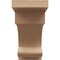 Ekena Millwork 12"W x 36"D x 24"H Classic Alma Rough Cedar Woodgrain TimberThane Corbel, Primed Tan CORUR12X36X24ALMRCPR - alternate 6